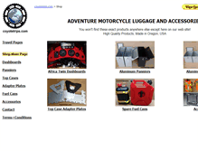 Tablet Screenshot of coyotetrips.com